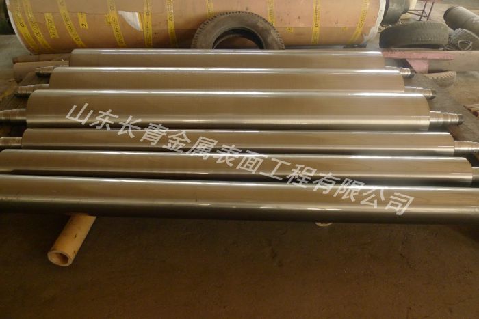 造紙廠壓光輥噴涂碳化鎢防腐